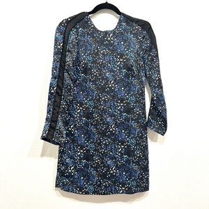 Banana Republic Satin Long Sleeve Dress
